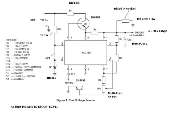 AN758 Bias Circuit